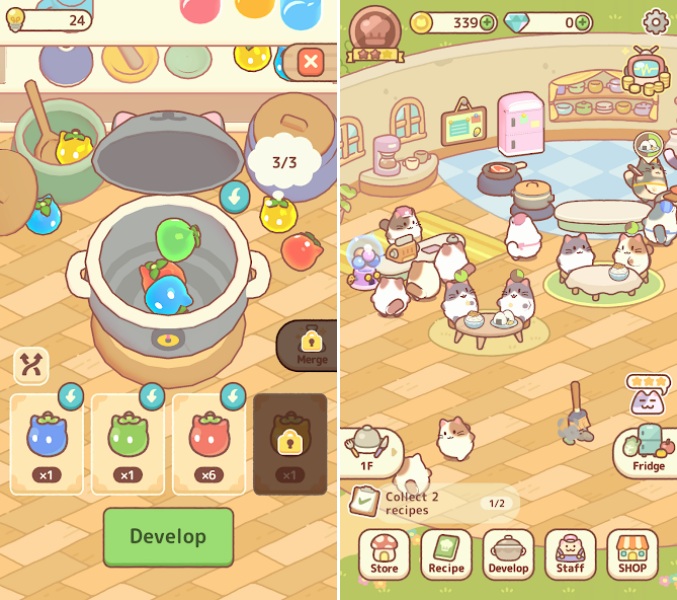 Cooking Cat เปิดให้เล่นบนสโตร์ไทยแล้ว 2 Cooking Cat