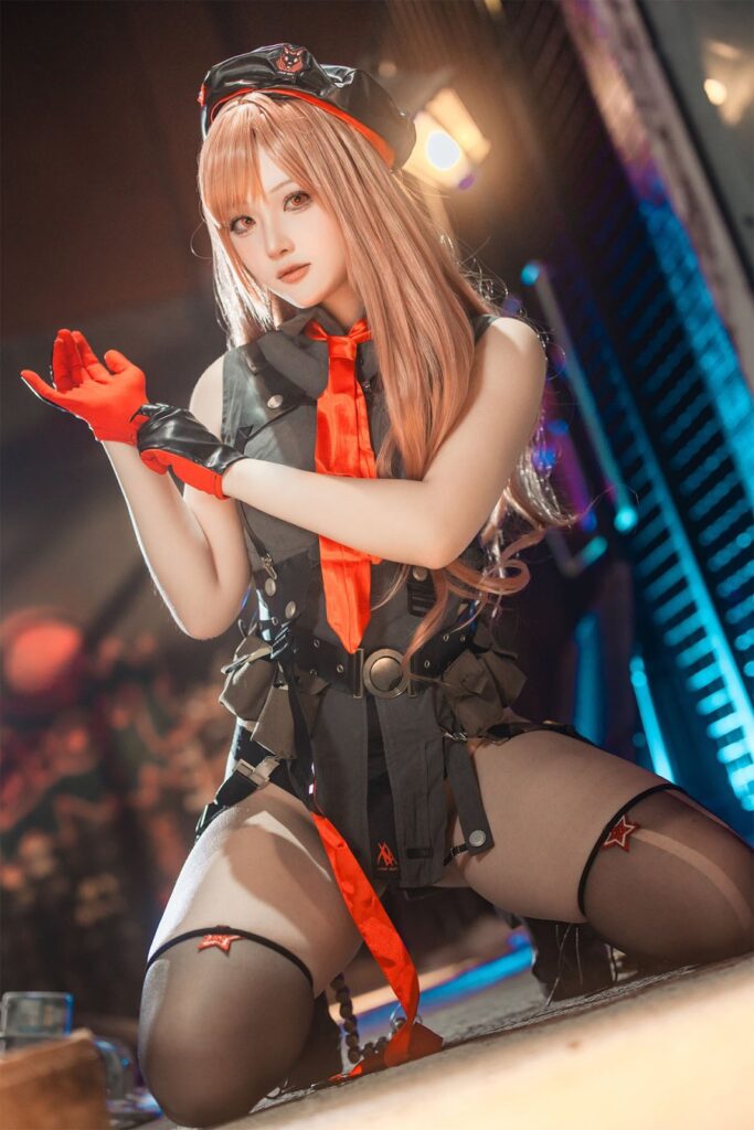 สาวจีนแปลงโฉมเป็น Rapi จาก NIKKE 2 Rapi NIKKE Cosplay by Yukako