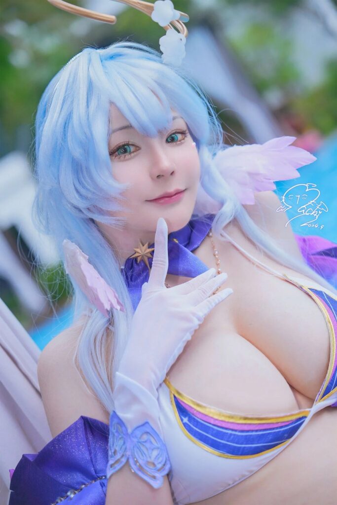 คอสเพลย์ Robin จาก Honkai: Star Rail ฝีมือสาวสาย 18+ 2 Robin Honkai: Star Rail Cosplay by MACHI