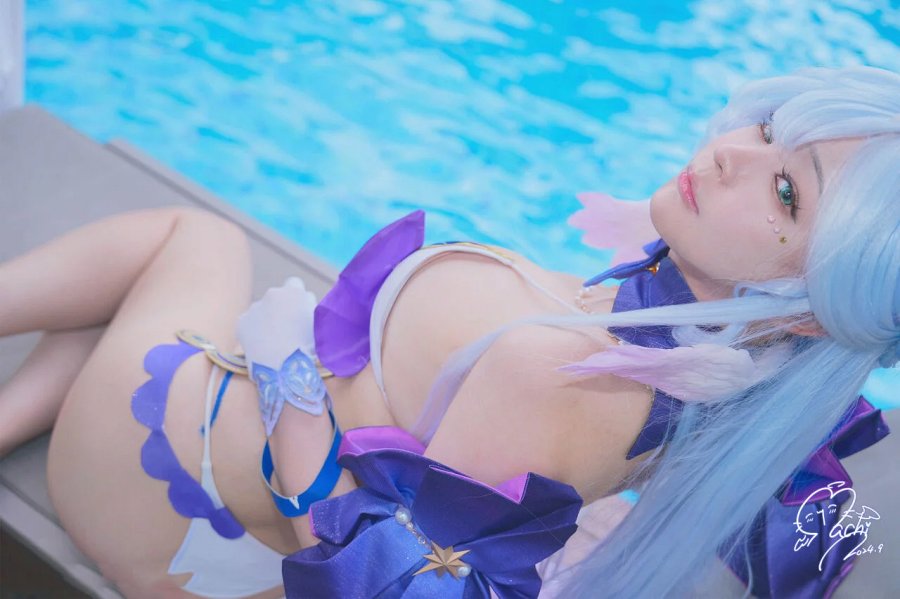 คอสเพลย์ Robin จาก Honkai: Star Rail ฝีมือสาวสาย 18+ 7 Robin Honkai: Star Rail Cosplay by MACHI