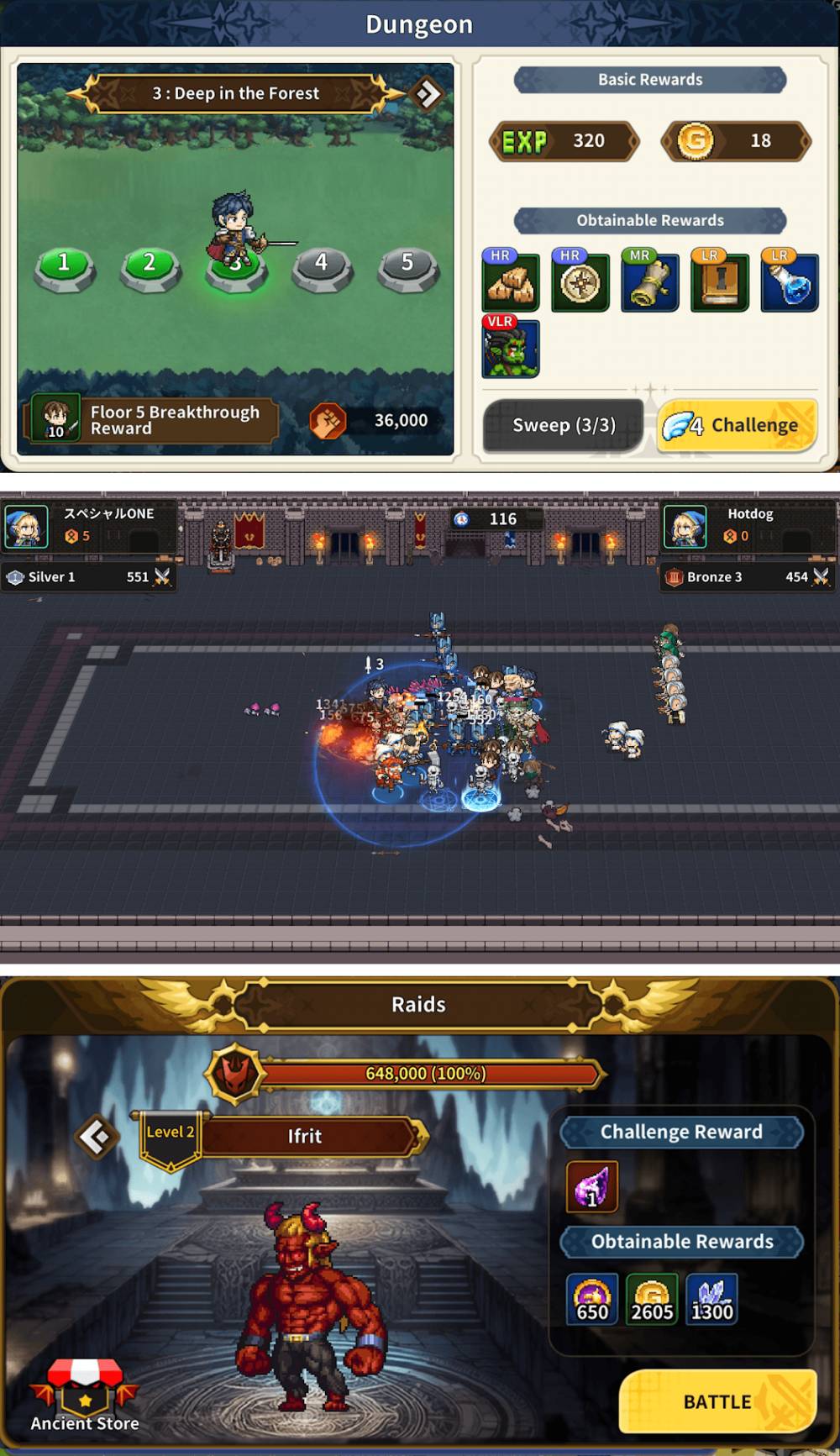 KINGS LAND: Warfare Simulation เปิดให้เล่นครบทั้ง 2 ระบบบนสโตร์ไทย 3 KINGS LAND