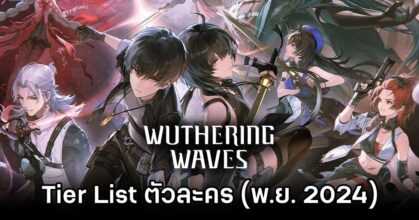 Characters Tier List Wuthering Wave