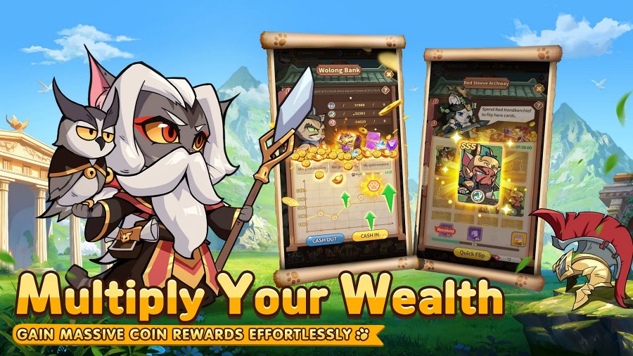 Rise of Kittens เกมมือถือรวมพลกองทัพแมวออกผจญภัยแบบ Idle RPG 9 Rise of Kittens Launches