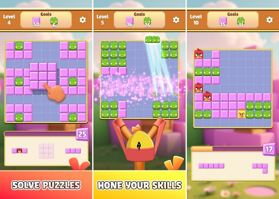 Angry Birds Block Quest Launches