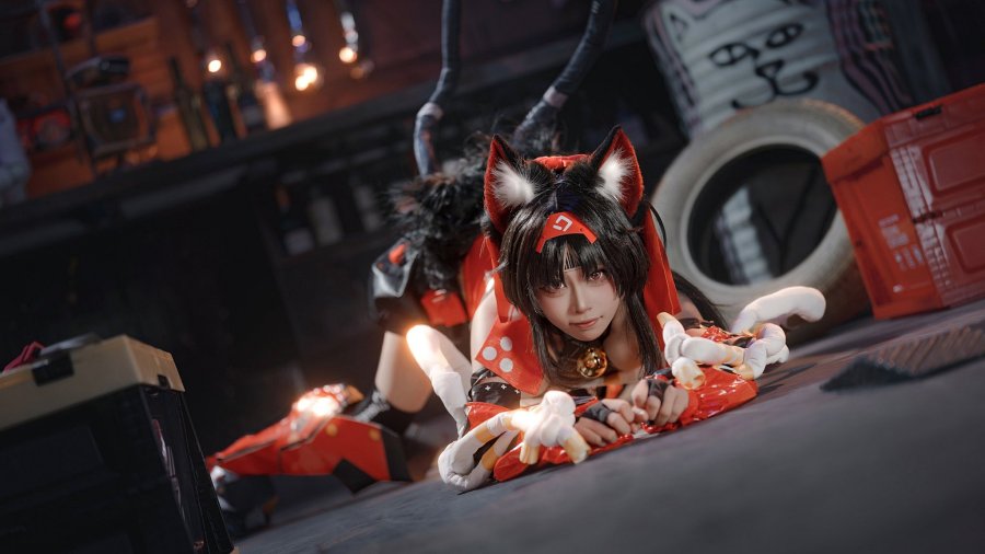 คอสเพลย์ Nekomata จาก Zenless Zone Zero ที่น่ารักน่าลูบหัว 6 Nekomata Zenless Zone Zero Cosplay by Sakuraaww
