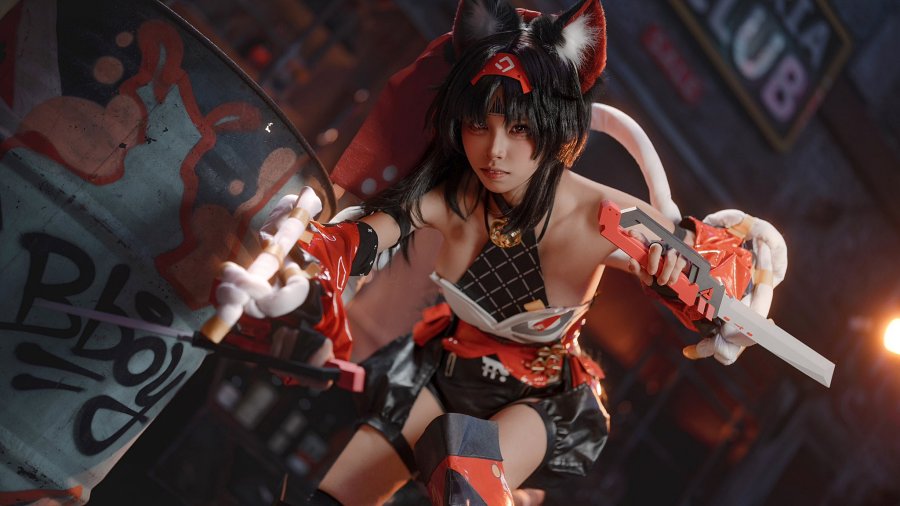 คอสเพลย์ Nekomata จาก Zenless Zone Zero ที่น่ารักน่าลูบหัว 5 Nekomata Zenless Zone Zero Cosplay by Sakuraaww