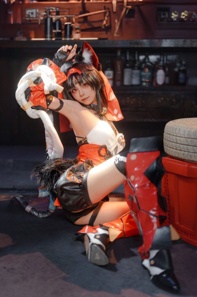 คอสเพลย์ Nekomata จาก Zenless Zone Zero ที่น่ารักน่าลูบหัว 4 Nekomata Zenless Zone Zero Cosplay by Sakuraaww