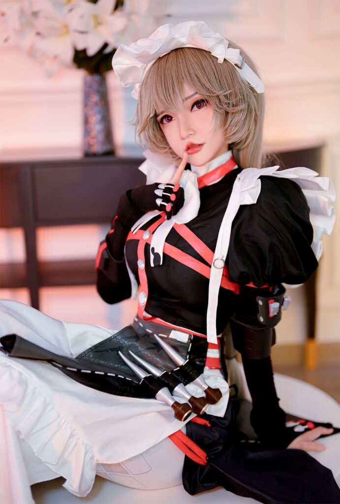 Potato Godzilla มาในลุค Rina จาก Zenless Zone Zero สุดเซ็กซี่ 3 Rina Zenless Zone Zero Cosplay by Potato Godzilla