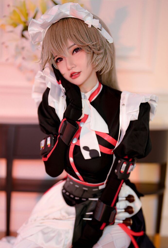 Potato Godzilla มาในลุค Rina จาก Zenless Zone Zero สุดเซ็กซี่ 4 Rina Zenless Zone Zero Cosplay by Potato Godzilla