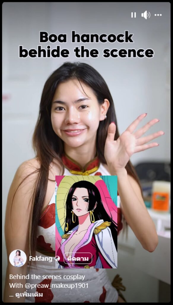 คุณฟักแฟงแปลงโฉมเป็น Boa Hancock จาก One Piece ได้สวยสะดุดตา 5 Boa Hancock One Piece Cosplay by Fakfang