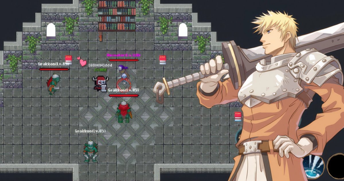 Caleibra Online เกมมือถือ MMORPG สำรวจโลกแบบ 2 มิติ 1 Caleibra Online Announced