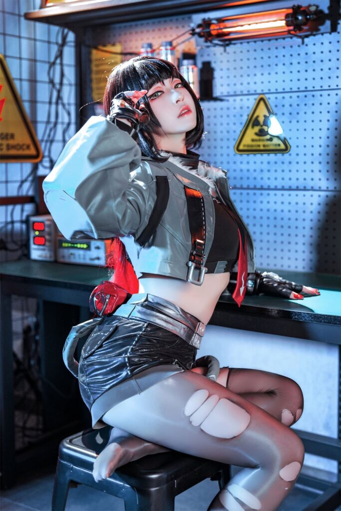 คอสเพลย์ Jane Doe จาก Zenless Zone Zero ที่เพอร์เฟกต์ 5 Jane Doe Zenless Zone Zero Cosplay by BANBANKO