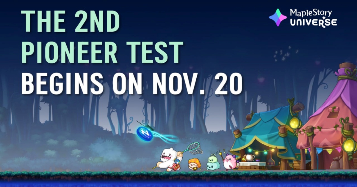 MAPLESTORY UNIVERSE ประกาศวันทดสอบรอบที่ 2 1 MAPLESTORY UNIVERSE ประกาศวันทดสอบรอบที่ 2