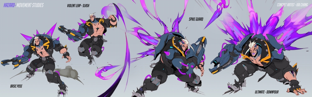 Hazard ฮีโร่สายแทงค์คนใหม่ล่าสุดพร้อมให้ทดลองเล่นสุดสัปดาห์นี้ใน Overwatch 2 2 Hazard ฮีโร่สายแทงค์คนใหม่ล่าสุดพร้อมให้ทดลองเล่นสุดสัปดาห์นี้ใน Overwatch 2