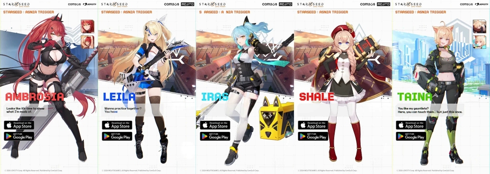 'Starseed: Asnia Trigger' ผลงานใหม่จาก Com2uS 'เสน่ห์เกินต้าน' การต่อสู้ทางกลยุทธ์ร่วมกับเหล่า AI สาวสวย 2 'Starseed: Asnia Trigger' ผลงานใหม่จาก Com2uS 'เสน่ห์เกินต้าน' การต่อสู้ทางกลยุทธ์ร่วมกับเหล่า AI สาวสวย