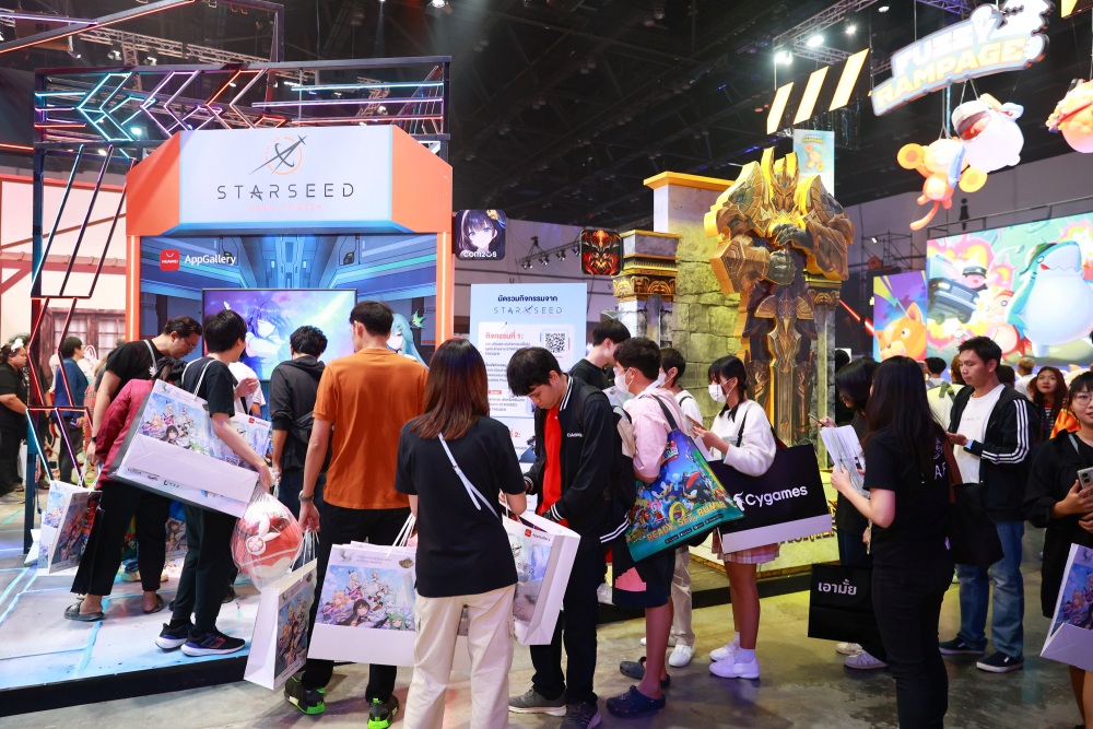 Starseed: Asnia Trigger ประกาศความสำเร็จในงาน Thailand Game Show 2024 ร่วมกับ Huawei AppGallery 3 Starseed: Asnia Trigger ประกาศความสำเร็จในงาน Thailand Game Show 2024 ร่วมกับ Huawei AppGallery