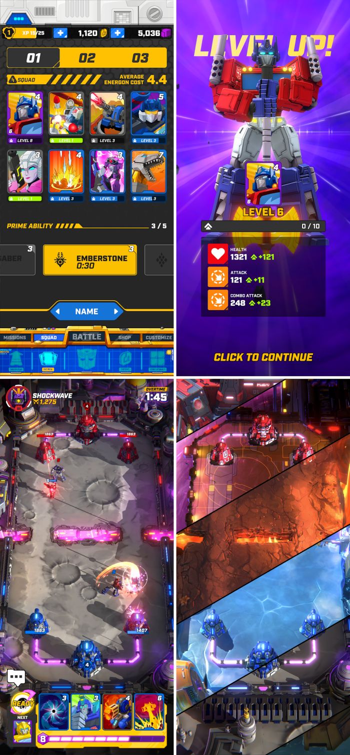 Transformers: Tactical Arena เปิดให้บริการครบทั้ง iOS/Android บนสโตร์ไทยแล้ว 4 Transformers: Tactical Arena เปิดให้บริการครบทั้ง iOS/Android บนสโตร์ไทยแล้ว