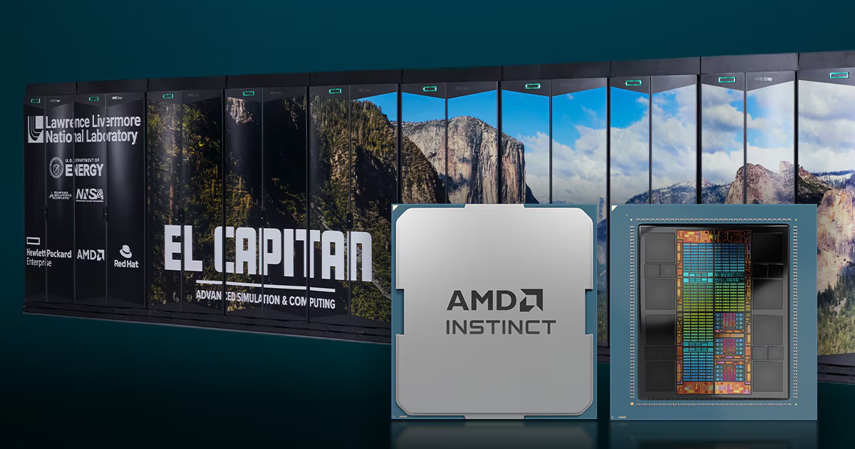 AMD ครองแชมป์ซูเปอร์คอมพิวเตอร์ที่เร็วที่สุดในโลกอีกครั้ง 1 AMD ครองแชมป์ซูเปอร์คอมพิวเตอร์ที่เร็วที่สุดในโลกอีกครั้ง