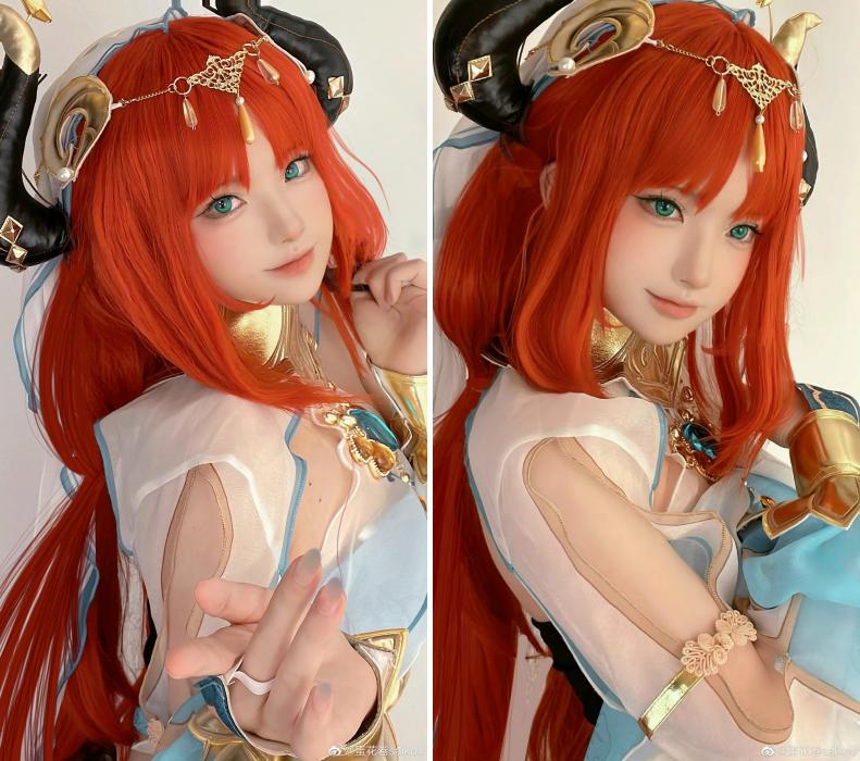 สาวจีนแปลงโฉมเป็น Nilou ได้สวยคม 2 สาวจีนแปลงโฉมเป็น Nilou ได้สวยคม