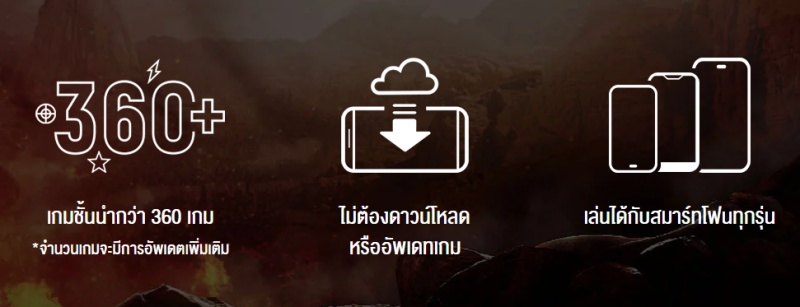สัมผัสประสบการณ์เล่นเกมรูปแบบใหม่ไปกับ AIS 5G Cloud Game 2 สัมผัสประสบการณ์เล่นเกมรูปแบบใหม่ไปกับ AIS 5G Cloud Game