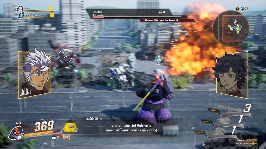 [พรีวิว] SD GUNDAM BATTLE ALLIANCE Demo- รวมพลโมบิลสูท ออกรบปกป้องห้วงเวลา