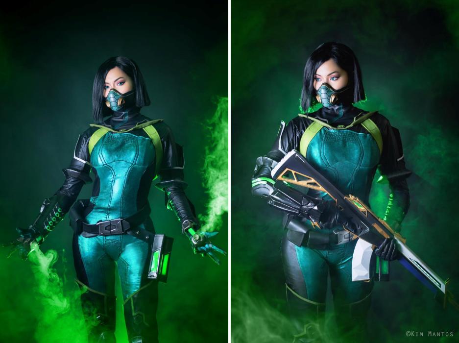 สาวลูกครึ่งโชว์ผลงานคอสเพลย์ Viper จาก Valorant 3 สาวลูกครึ่งโชว์ผลงานคอสเพลย์ Viper จาก Valorant