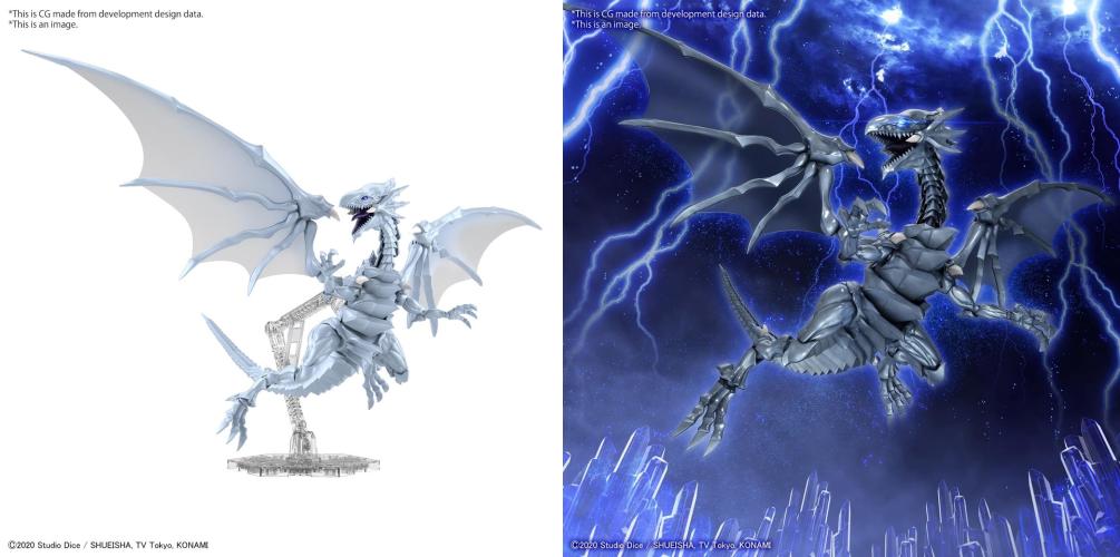BANDAI เล่นโหดปล่อยโมเดล Blue Eye White Dragon จาก Yu-Gi-Oh!