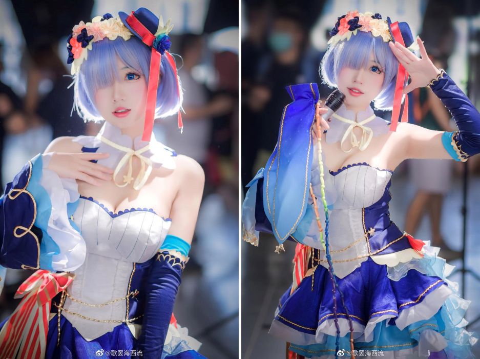 คอสเพลย์ Rem เวอร์ชั่นละมุนตา 2 คอสเพลย์ Rem เวอร์ชั่นละมุนตา