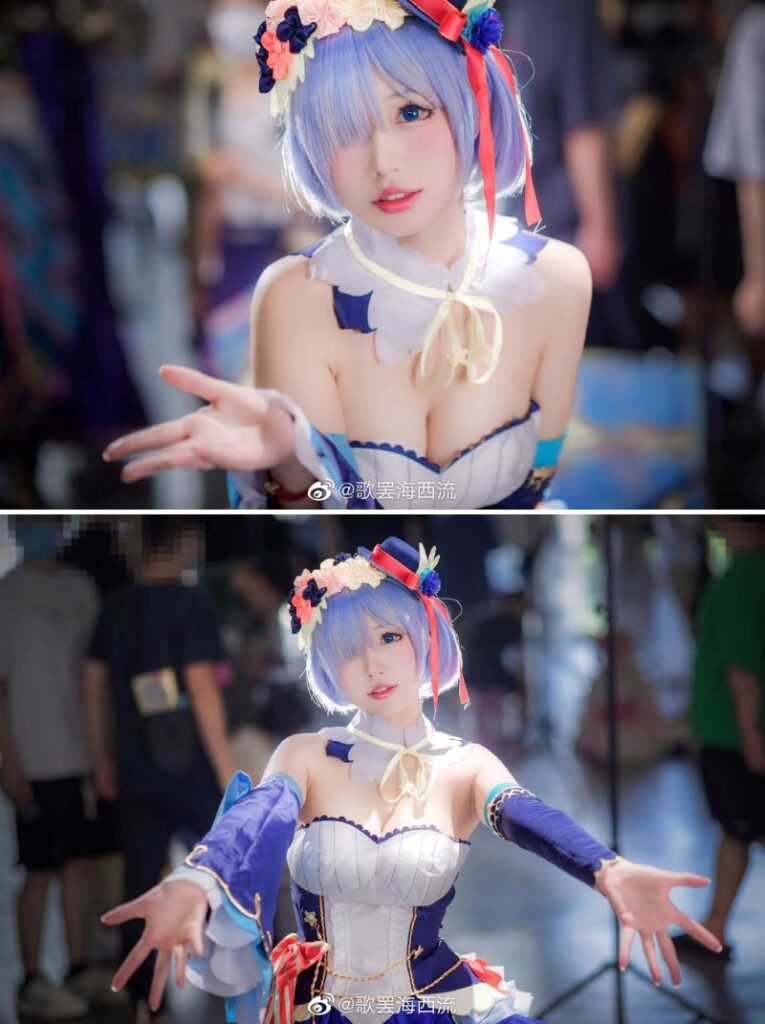 คอสเพลย์ Rem เวอร์ชั่นละมุนตา 5 คอสเพลย์ Rem เวอร์ชั่นละมุนตา