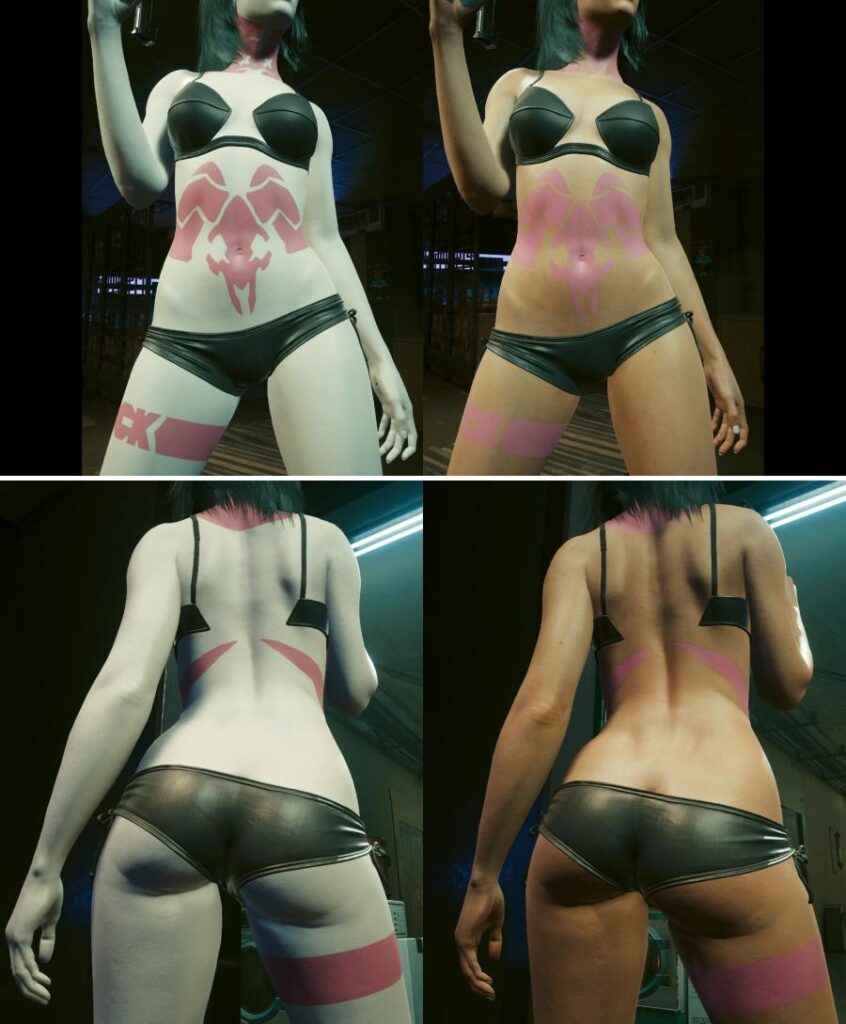 ม็อด Cyberpunk 2077 เพิ่มรอยสัก Rebecca จาก Edgerunners ให้ผู้เล่นได้ใช้งาน 2 ม็อด Cyberpunk 2077 เพิ่มรอยสัก Rebecca จาก Edgerunners ให้ผู้เล่นได้ใช้งาน