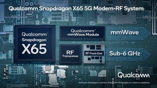 เปิดตัว Snapdragon X65 รองรับความเร็ว 10Gbps 2 เปิดตัว Snapdragon X65 รองรับความเร็ว 10Gbps