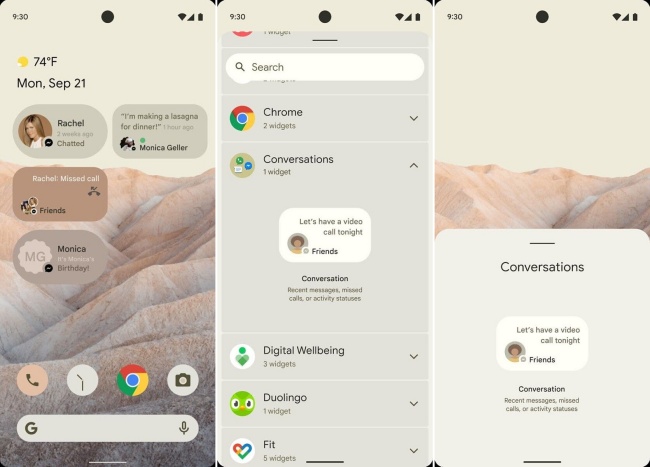 เผยภาพที่อาจจะเป็นโฉมใหม่ของ Android 12