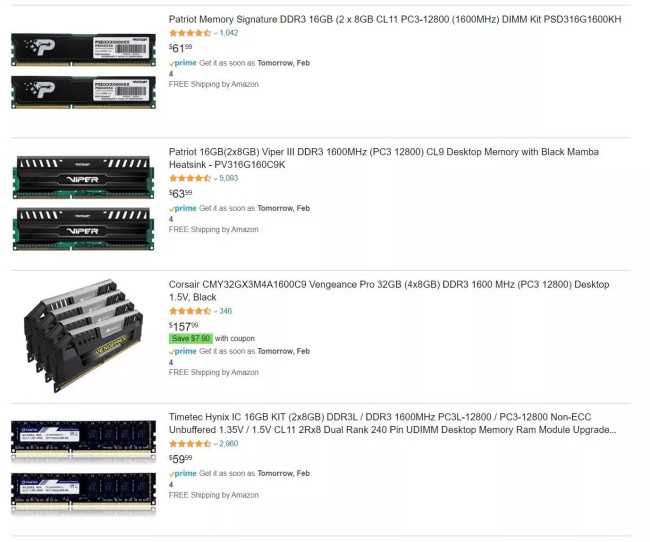 แรม DDR3 อาจมีราคาพุ่งสูงถึง 50 เปอร์เซ็นต์ในปีนี้ 2 แรม DDR3 อาจมีราคาพุ่งสูงถึง 50 เปอร์เซ็นต์ในปีนี้