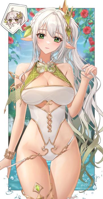 แฟนอาร์ต Nahida โตมาเป็นสาวแซ่บ 2 แฟนอาร์ต Nahida โตมาเป็นสาวแซ่บ