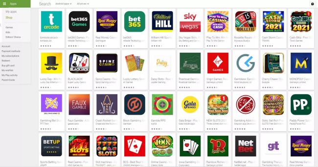 Play Store เริ่มเปิดรับแอปที่เกี่ยวข้องกับการพนันแล้ว 2 Play Store เริ่มเปิดรับแอปที่เกี่ยวข้องกับการพนันแล้ว