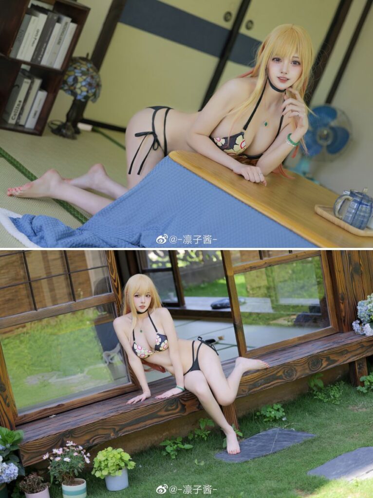 คอสเพลย์ Marin ในชุดบิกินี่ที่ดีงามแบบสุด ๆ