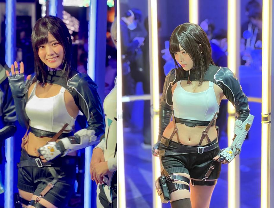 Sinonome Umi นางแบบกราเวียร์ผู้หลงใหลกันดั้มบุกงาน TGS2022 3 Sinonome Umi นางแบบกราเวียร์ผู้หลงใหลกันดั้มบุกงาน TGS2022