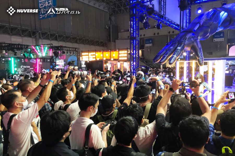 Sinonome Umi นางแบบกราเวียร์ผู้หลงใหลกันดั้มบุกงาน TGS2022 2 Sinonome Umi นางแบบกราเวียร์ผู้หลงใหลกันดั้มบุกงาน TGS2022