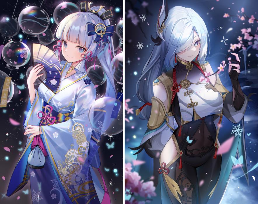 แฟนอาร์ต Genshin Impact ลายเส้นแจ่ม 3 แฟนอาร์ต Genshin Impact ลายเส้นแจ่ม
