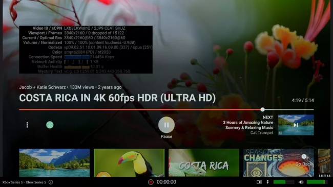 YouTube บน Xbox รองรับการแสดงผล HDR แล้ว 2 YouTube บน Xbox รองรับการแสดงผล HDR แล้ว