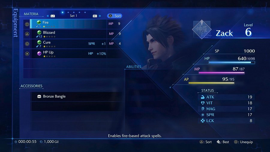 พี่เหลี่ยมเผยข้อมูล CRISIS CORE –FINAL FANTASY VII– REUNION 15 พี่เหลี่ยมเผยข้อมูล CRISIS CORE –FINAL FANTASY VII– REUNION