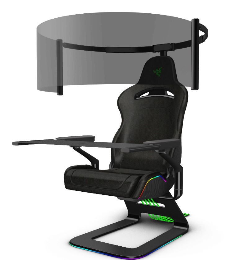 Razer เผยคอนเซ็ปต์ดีไซน์ 'มาส์กอัจฉริยะ' และ 'เก้าอี้เกมมิ่ง' 5 Razer เผยคอนเซ็ปต์ดีไซน์ 'มาส์กอัจฉริยะ' และ 'เก้าอี้เกมมิ่ง'