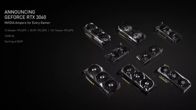 เปิดตัว RTX 3060 การ์ดจอรุ่นเล็กประสิทธิภาพสูง 2 เปิดตัว RTX 3060 การ์ดจอรุ่นเล็กประสิทธิภาพสูง