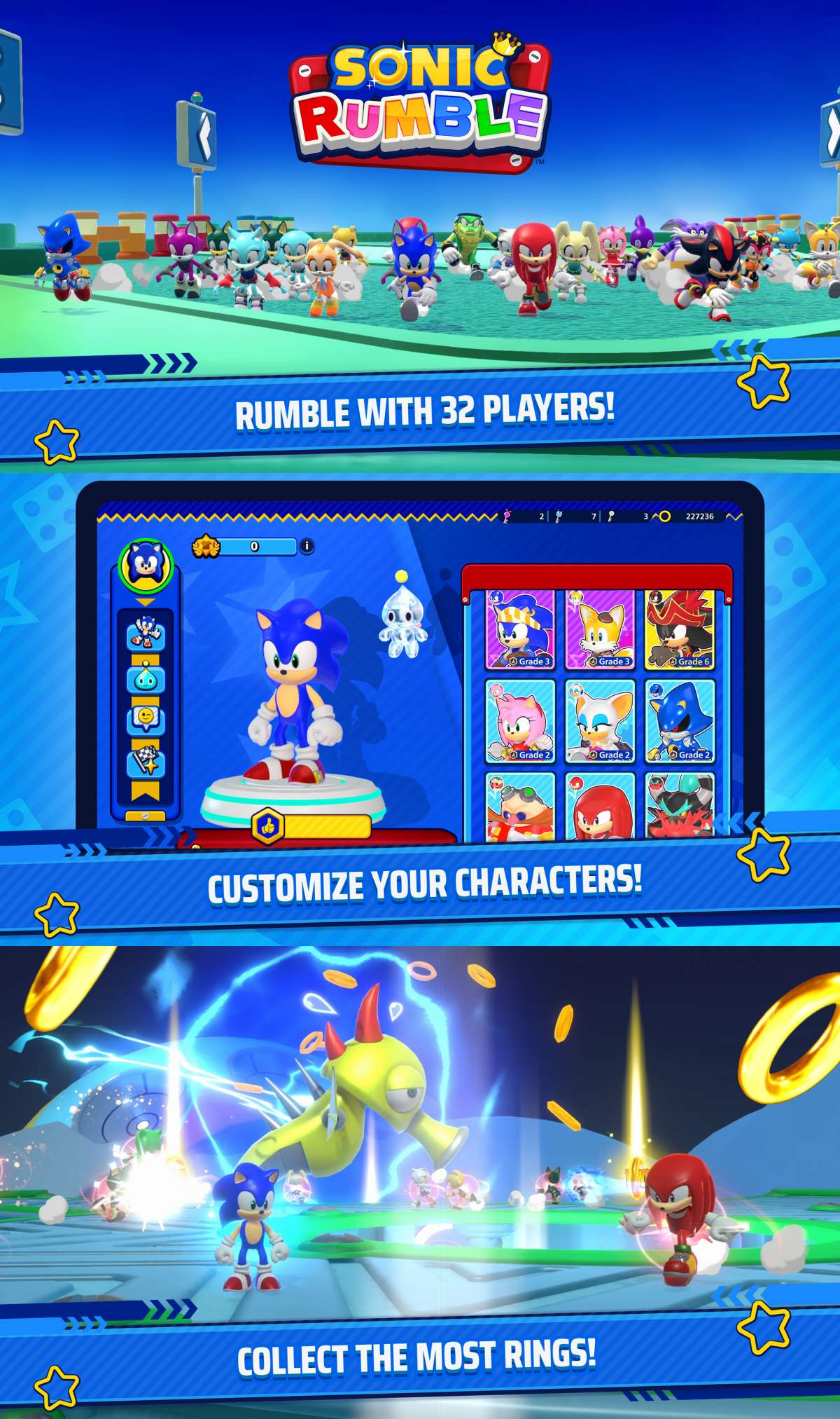 Sonic Rumble เปิดให้บริการบนสโตร์ไทยแล้ววันนี้ 2 sonic rumble โหลด โซนไทย เล่น