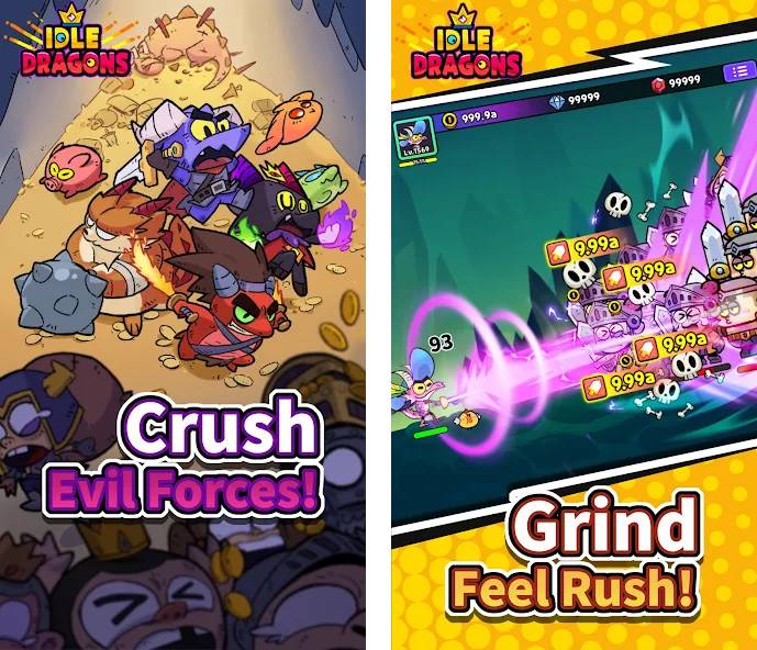 Idle Dragons เปิด Early Access บนสโตร์ต่างประเทศแล้ว 3 Idle Dragons
