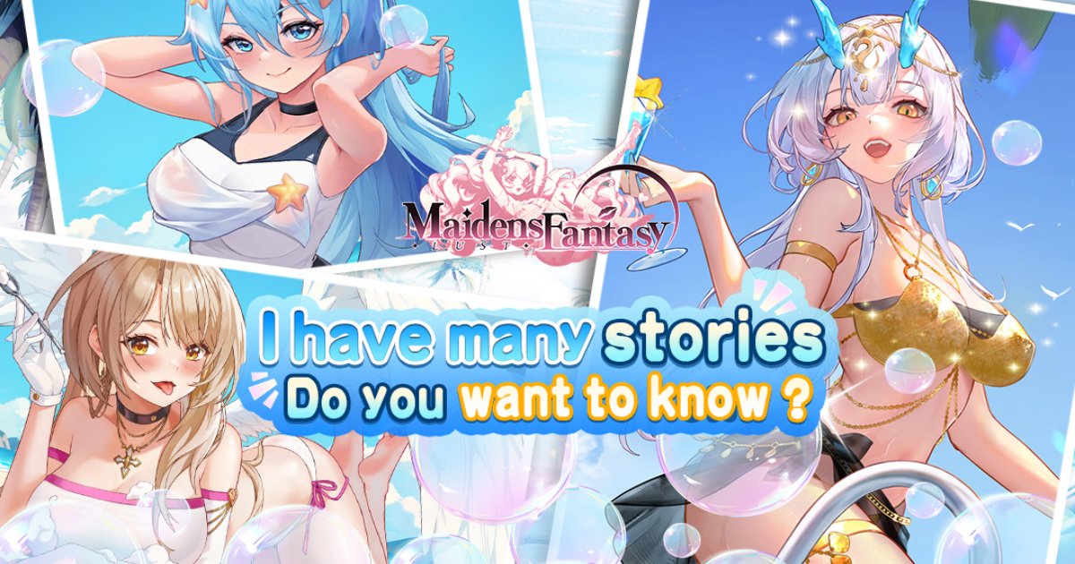 Maidens Fantasy เปิดให้ลงทะเบียนล่วงหน้าบนสโตร์ไทยแล้ววันนี้ 1 Maidens Fantasy Pre Register Launches