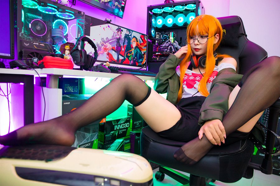 คอสเพลย์ Futaba จาก Persona 5 ฝีมือ Umeko J ที่มาครบรสสมควรแก่การชม! 4 Futaba Persona 5 Cosplay by Umeko J