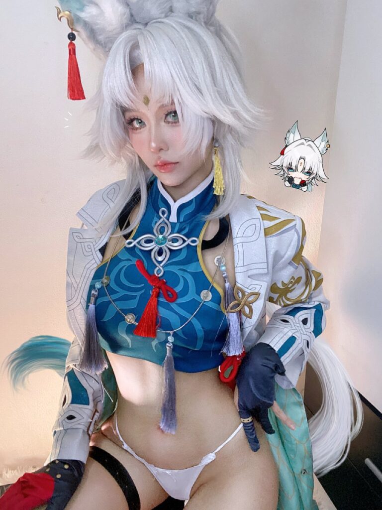 คอสเพลย์ Feixiao จาก Honkai: Star Rail ฝีมือคุณเนซัง 4 Feixiao Honkai: Star Rail by Nesan