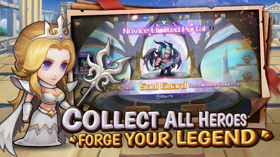 Crystal Legends เกมมือถือ RPG สะสมตัวละคร 6 Crystal Legends Launches