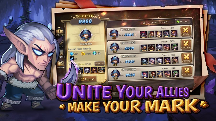 Crystal Legends เกมมือถือ RPG สะสมตัวละคร 7 Crystal Legends Launches